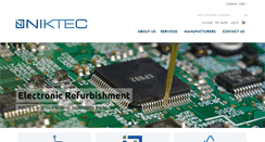 Desktop Screenshot of niktec.com